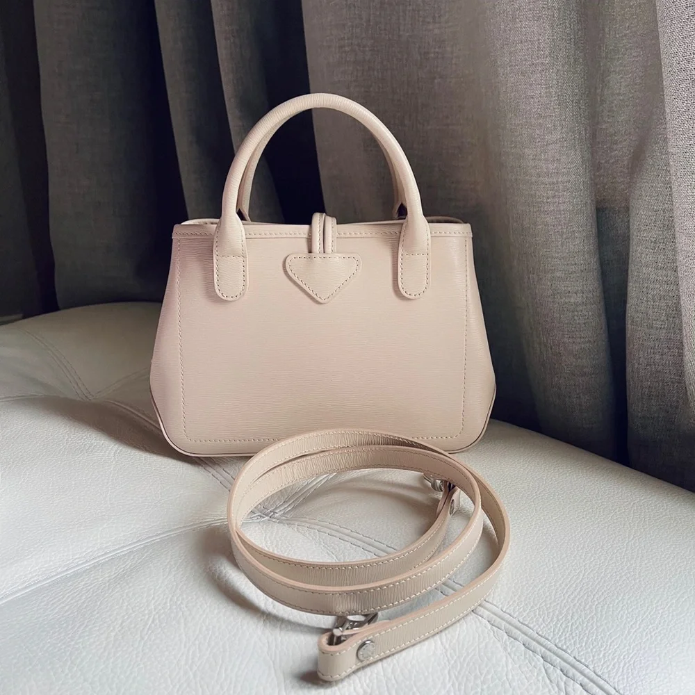 Longchamp Roseau Mini Leather Crossbody - Picture 2 of 16